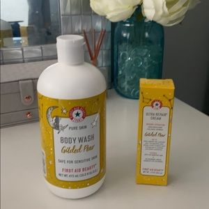 First Aid Beauty Body Wash & Cream
